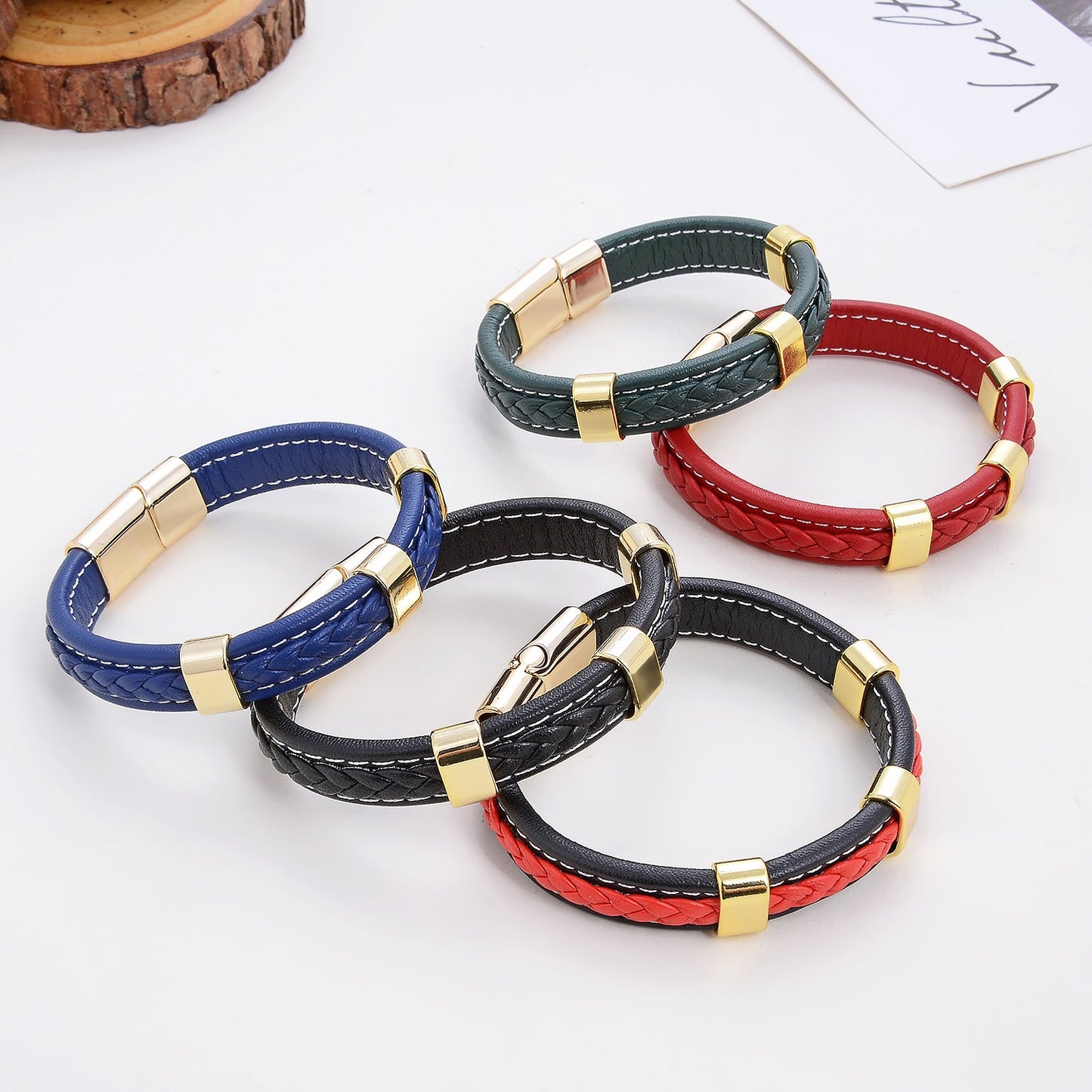 Classic Braided Leather Bracelet