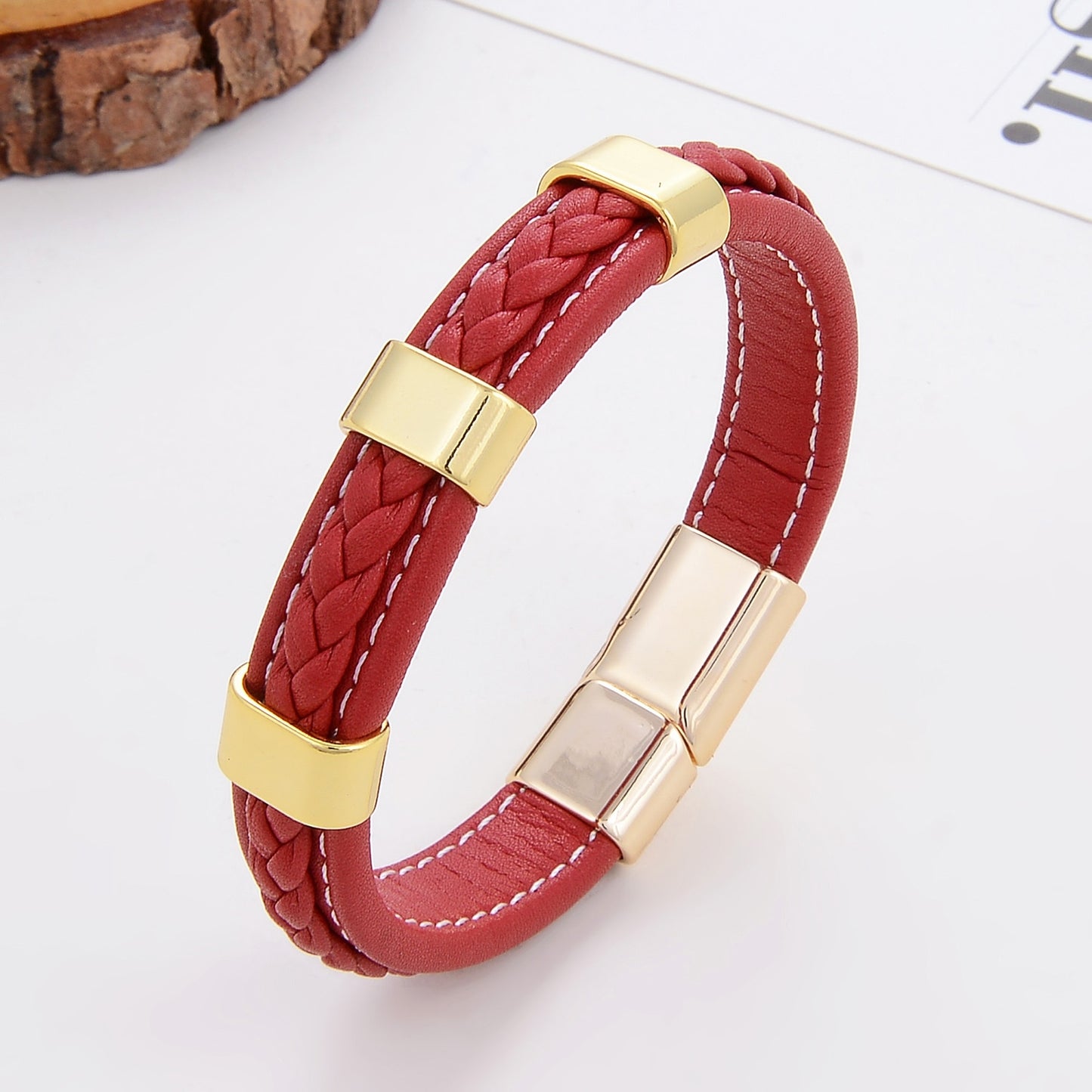 Classic Braided Leather Bracelet