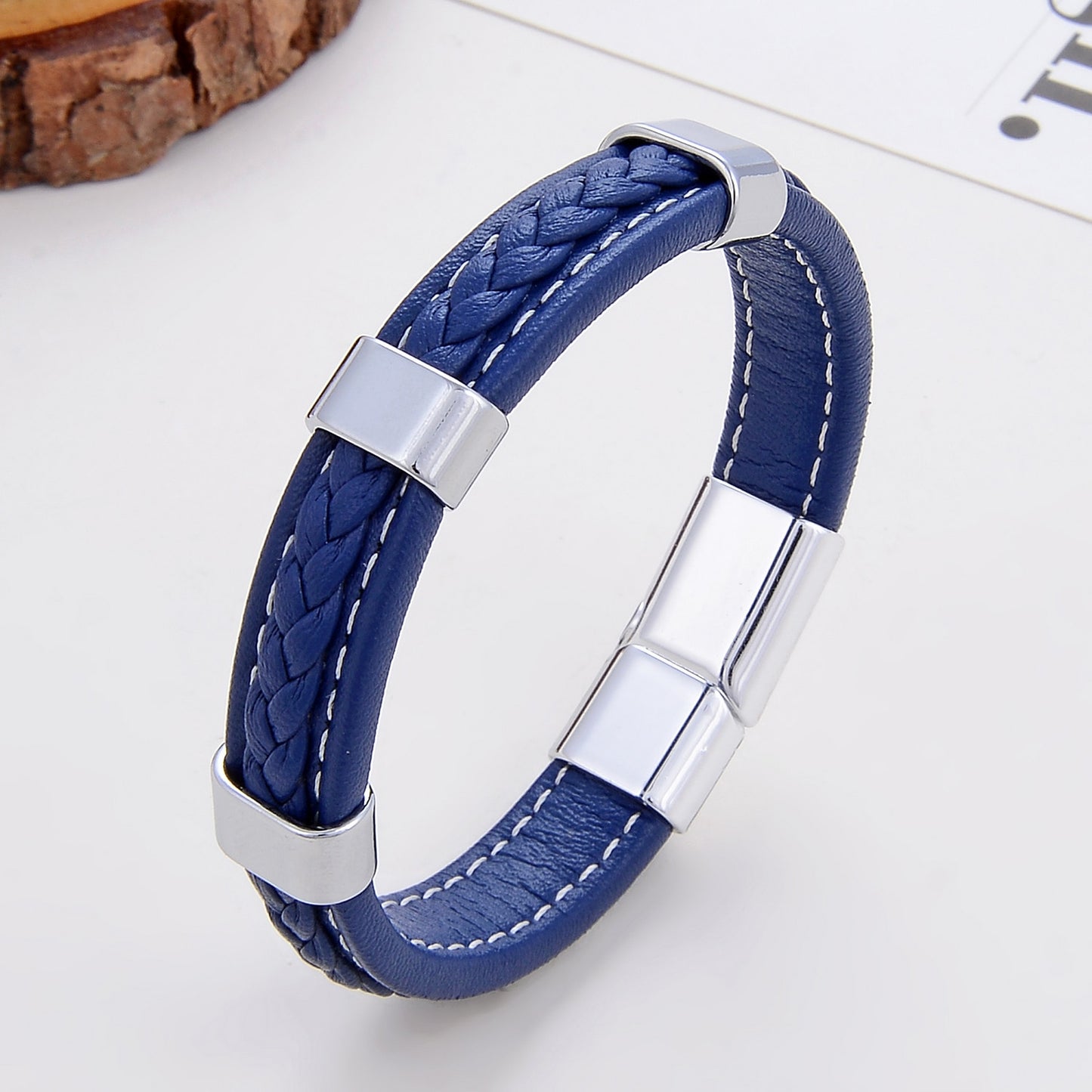 Classic Braided Leather Bracelet