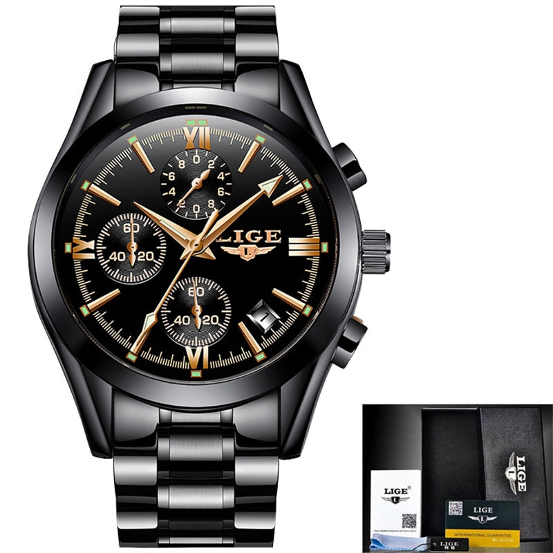 LIGE  Mens Watches